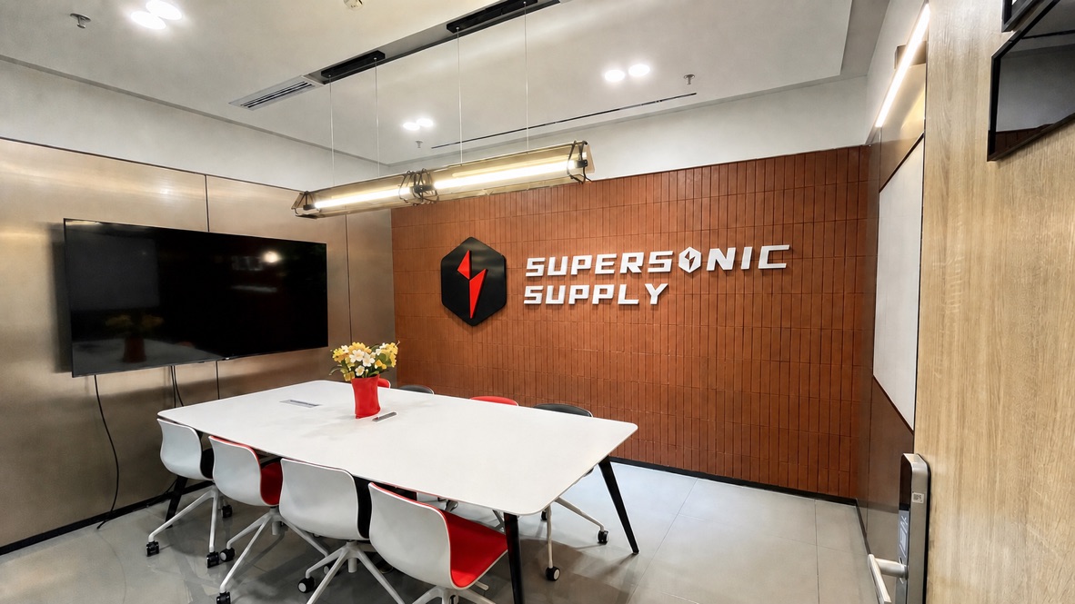 Supersonic Supply meeting room