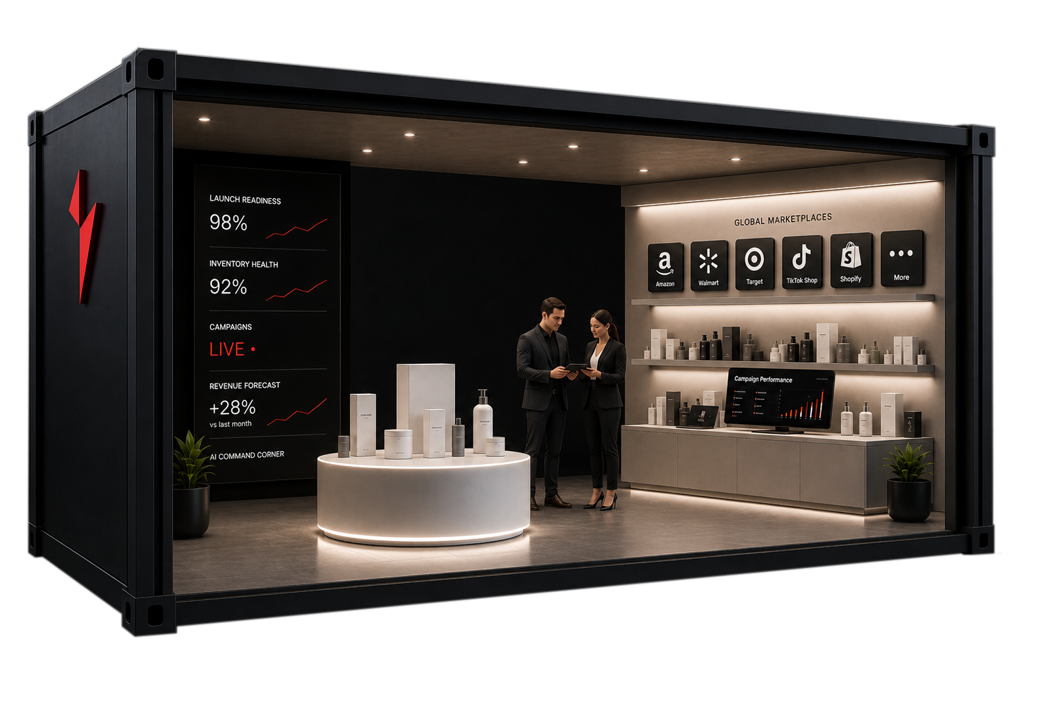 For Brands showroom